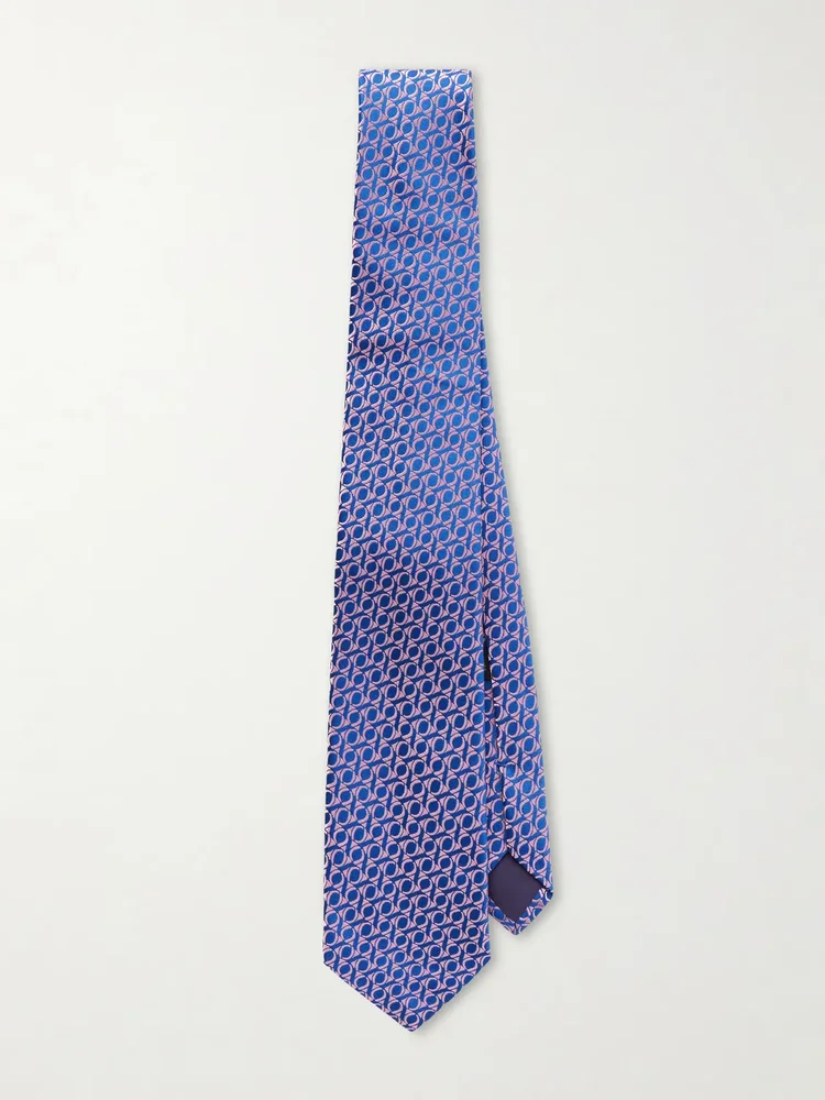 8.5cm Silk-Jacquard Tie