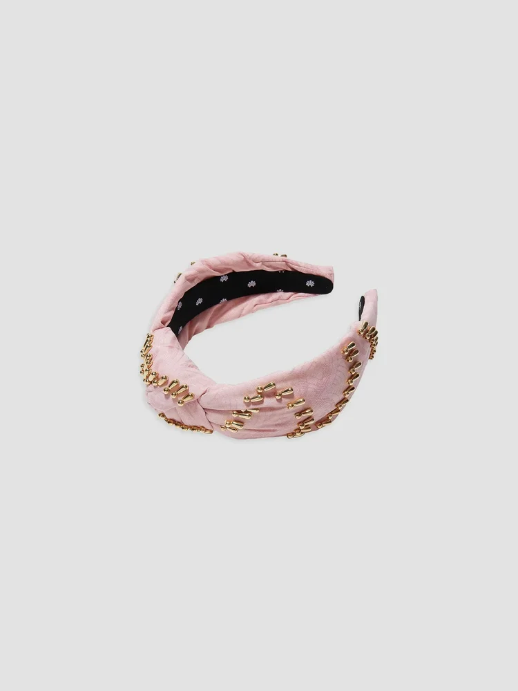 Knotted Venus Embellished Headband