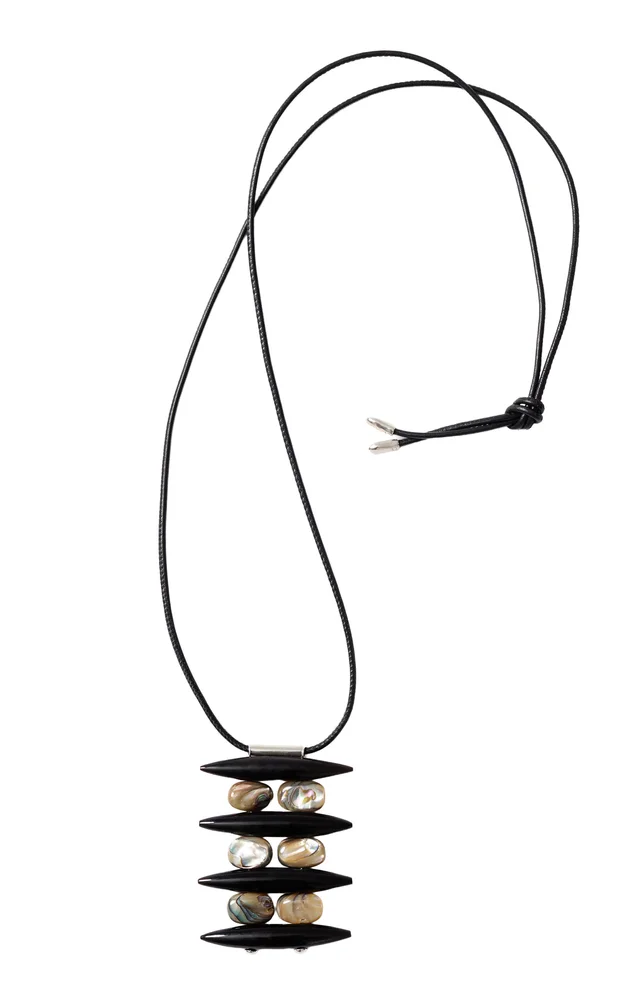 Dais Abalone Cord Necklace
