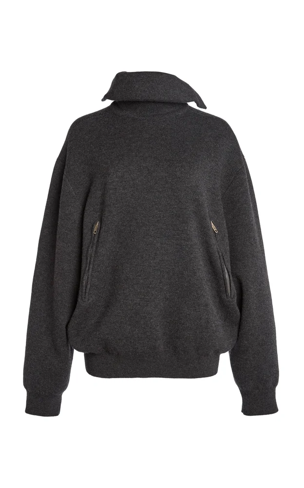 Back-to-Front Wool Sweater