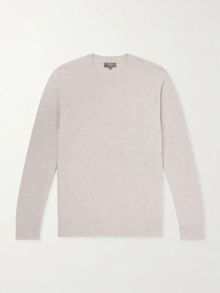 English Rib Cashmere Sweater