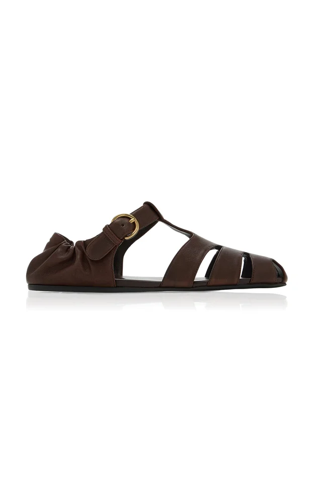 Leather Fisherman Sandals