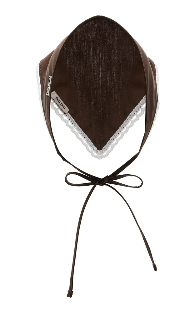 Tie-Around Poplin Bandana