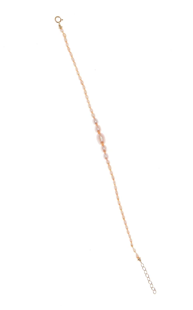 Dario 14K Yellow Gold Pearl Bracelet