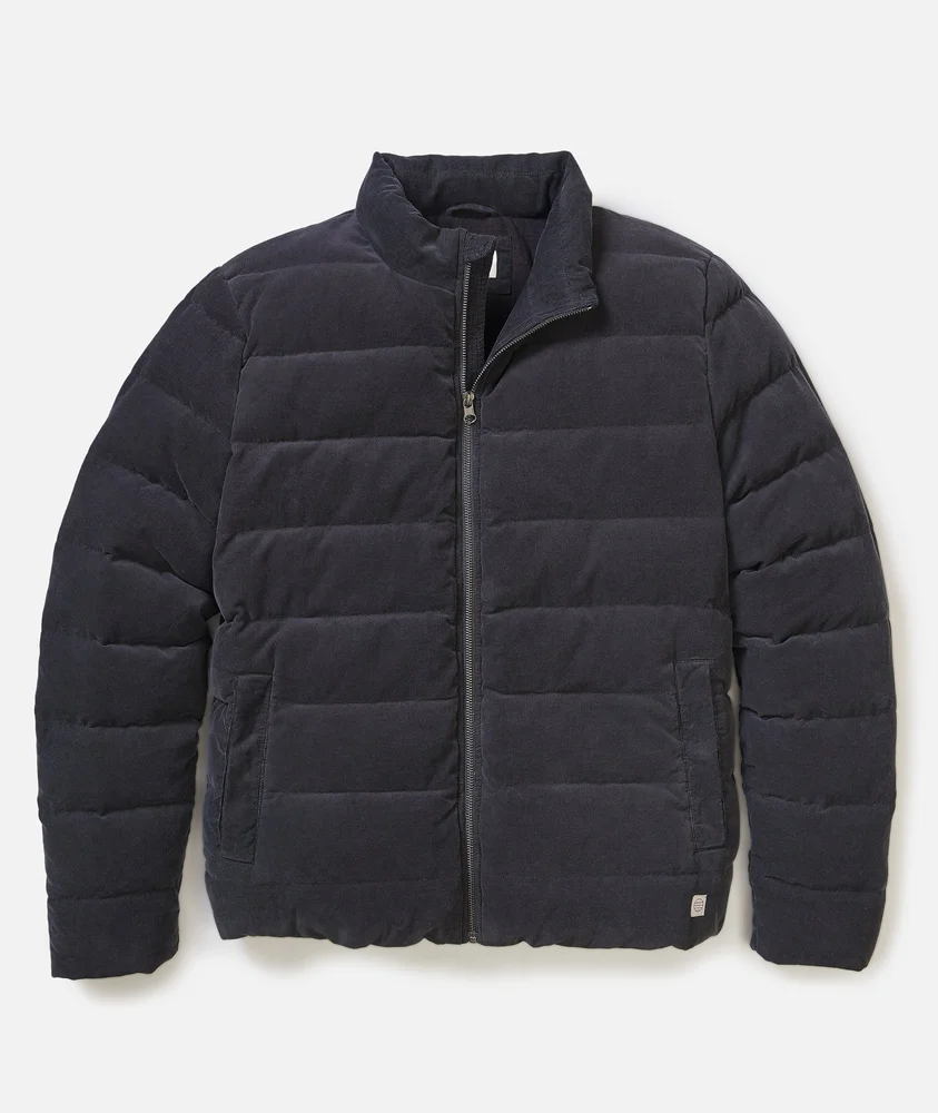 Palisades Cord Puffer Jacket