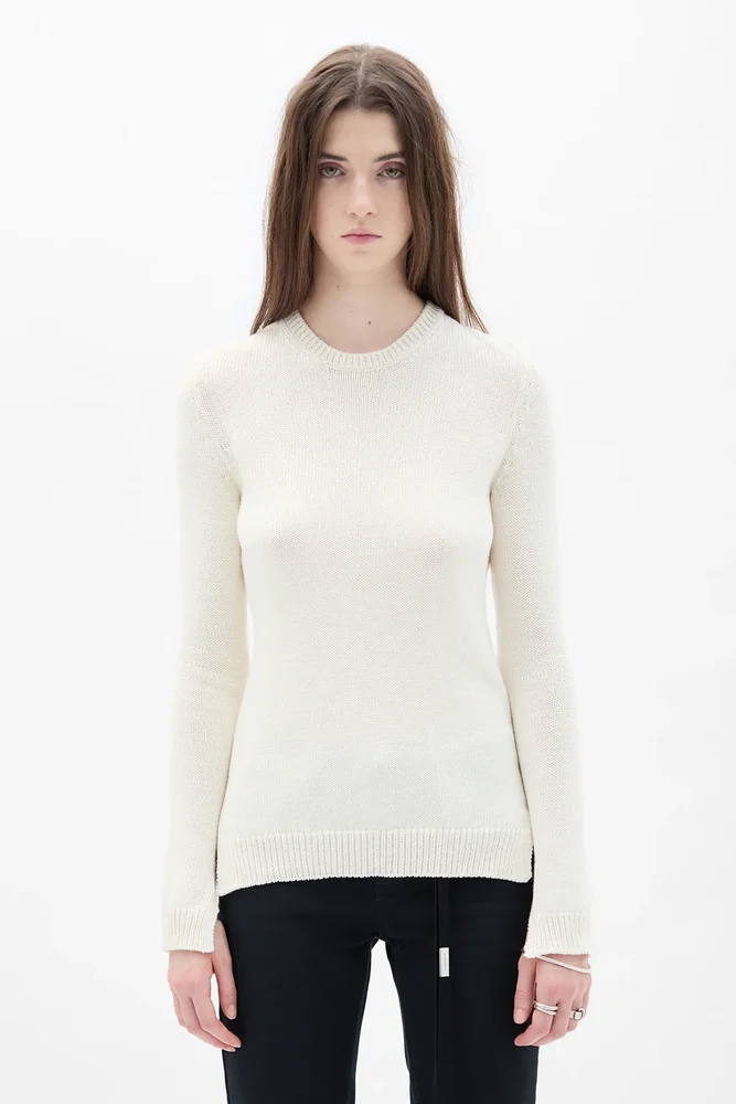 Weja Open Back Sweater