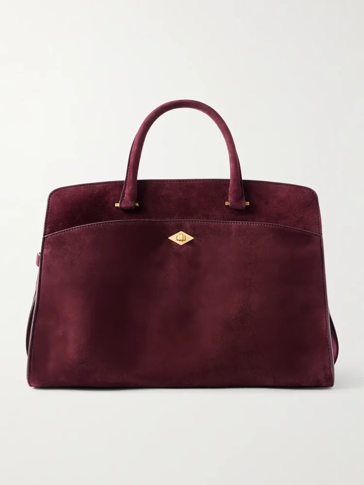 Private Eye medium suede tote