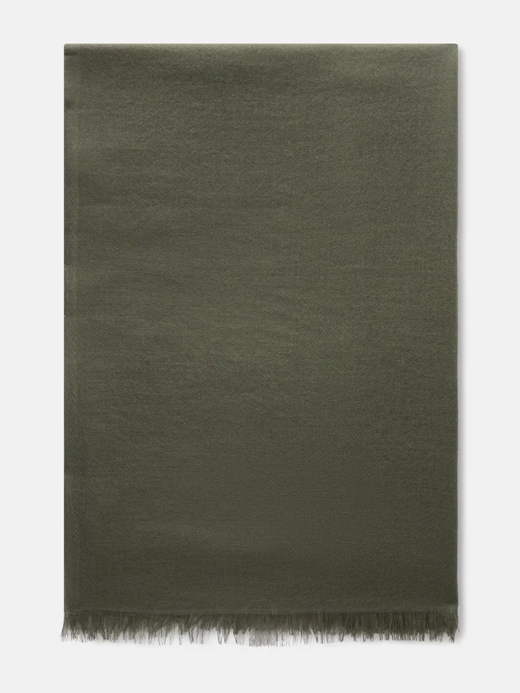 Karakorum cashmere and silk-blend scarf