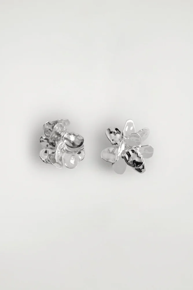 Mismatched Floral Earrings