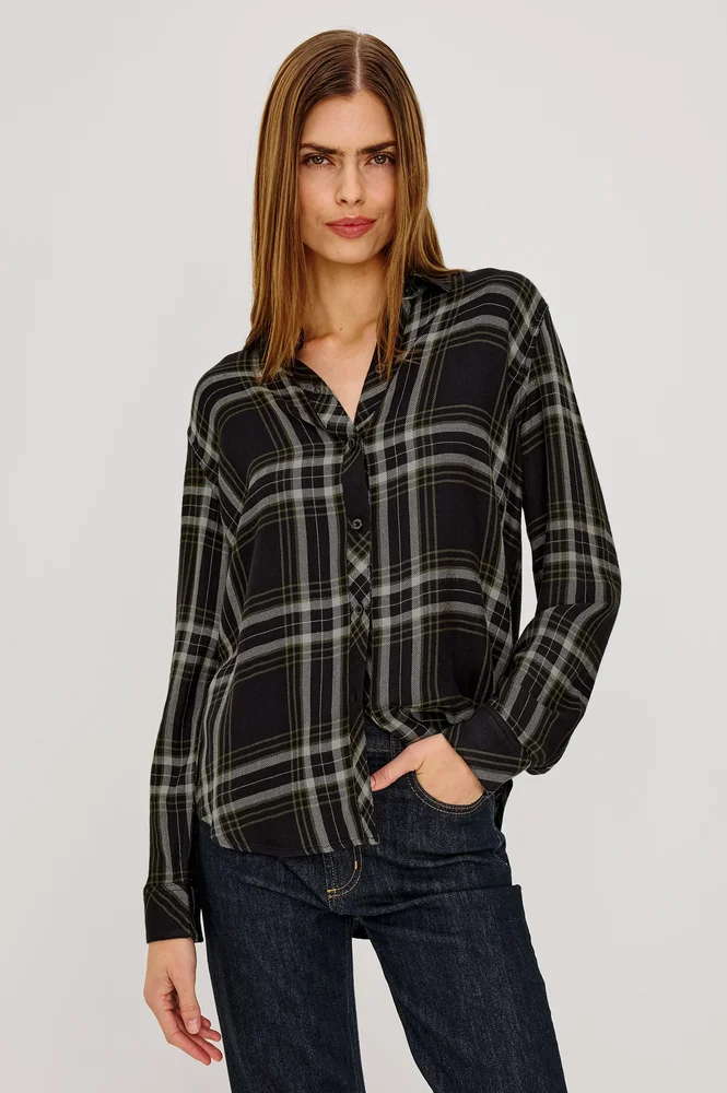 Hunter Shirt, Onyx Moss Sage
