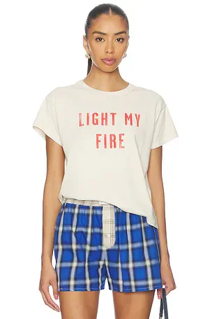 The Doors Light My Fire Reverse Gf Tee
