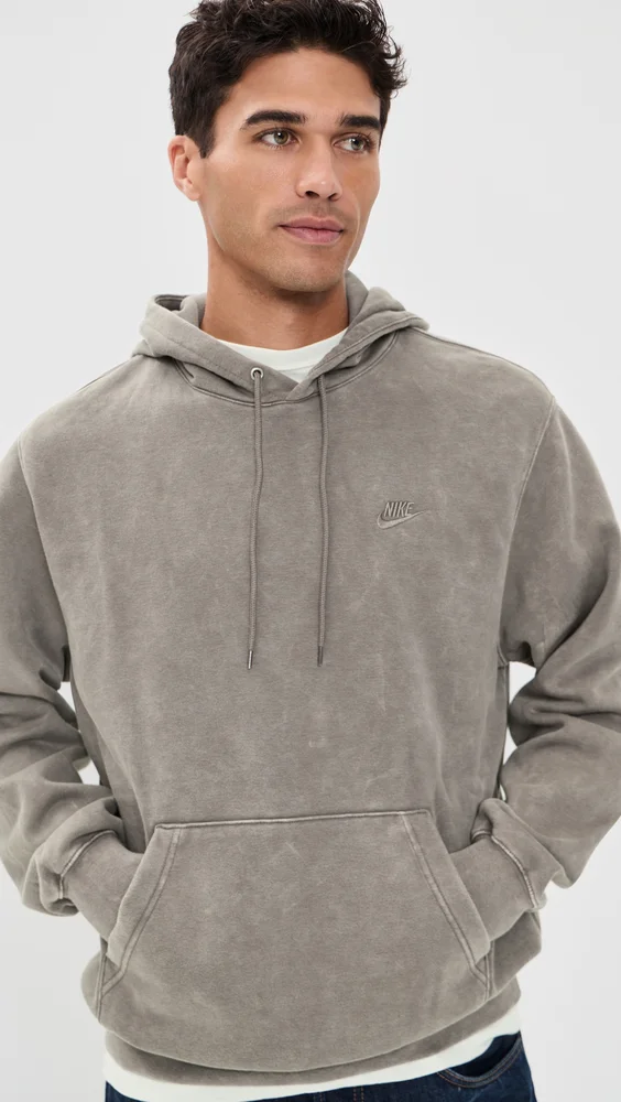 Washed Fleece Club Hoodie