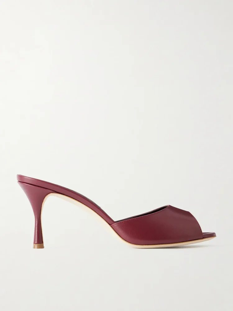Jada 70 leather mules