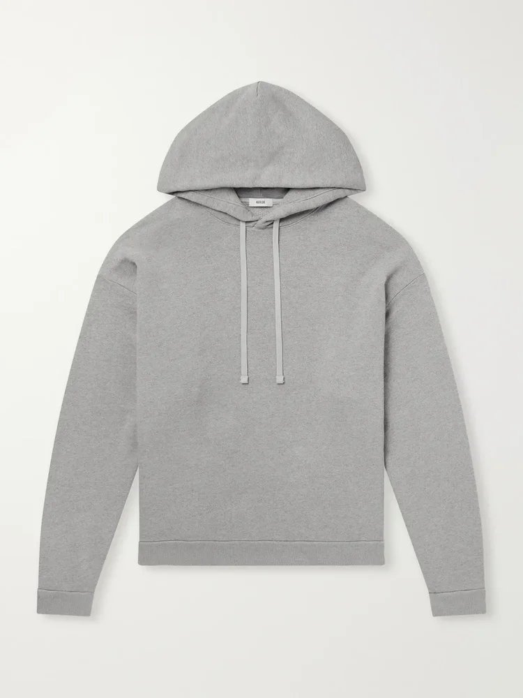 Salford Cotton-Blend Jersey Hoodie