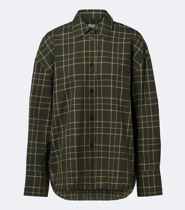 Checked cotton shirt
