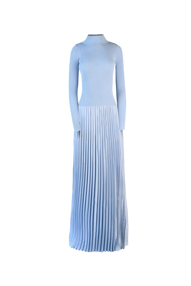 Aziel Pleated Dress