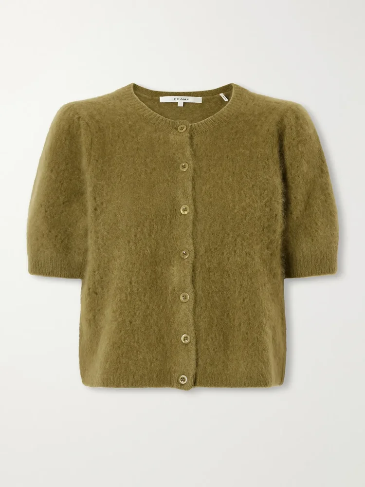 The Airy wool and cashmere-blend cardigan