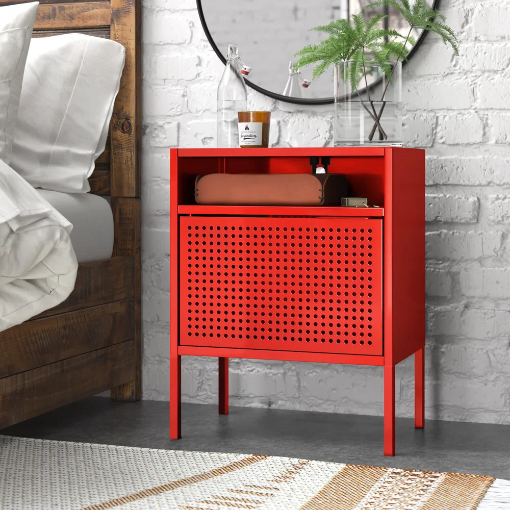 Zander Metal Nightstand