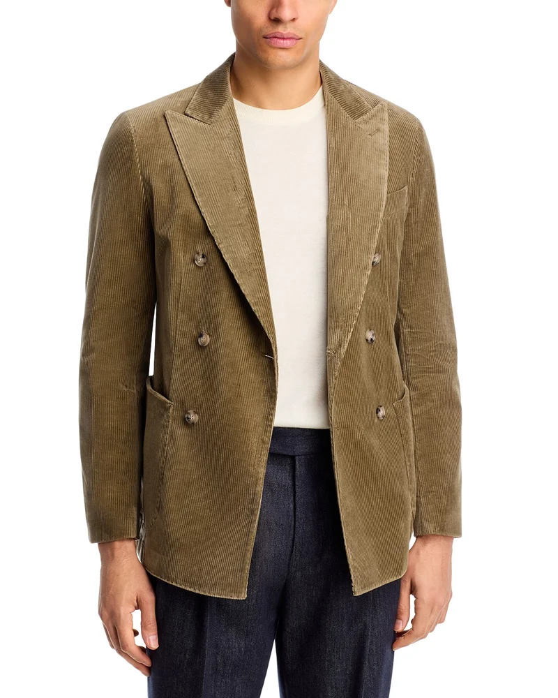 C Hanry Double Breasted Slim Fit Blazer