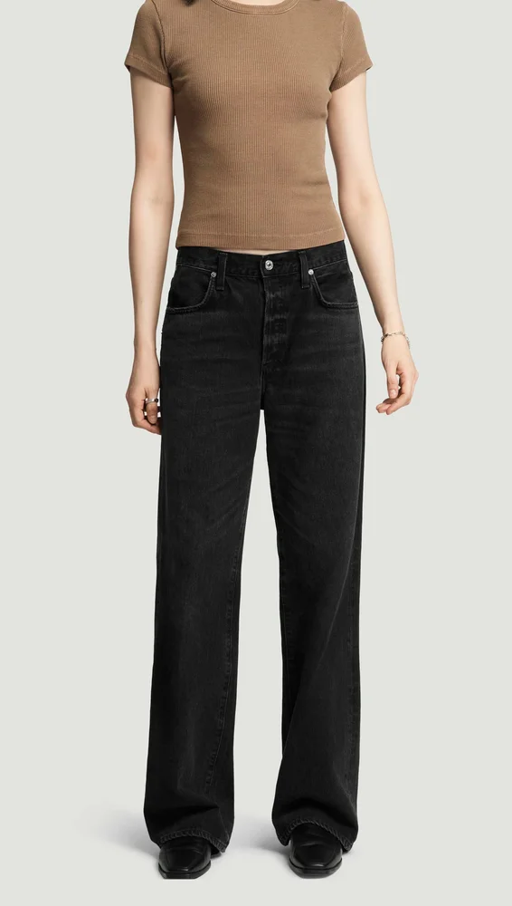 Annina Straight Leg in Regenerative Cotton | Raine