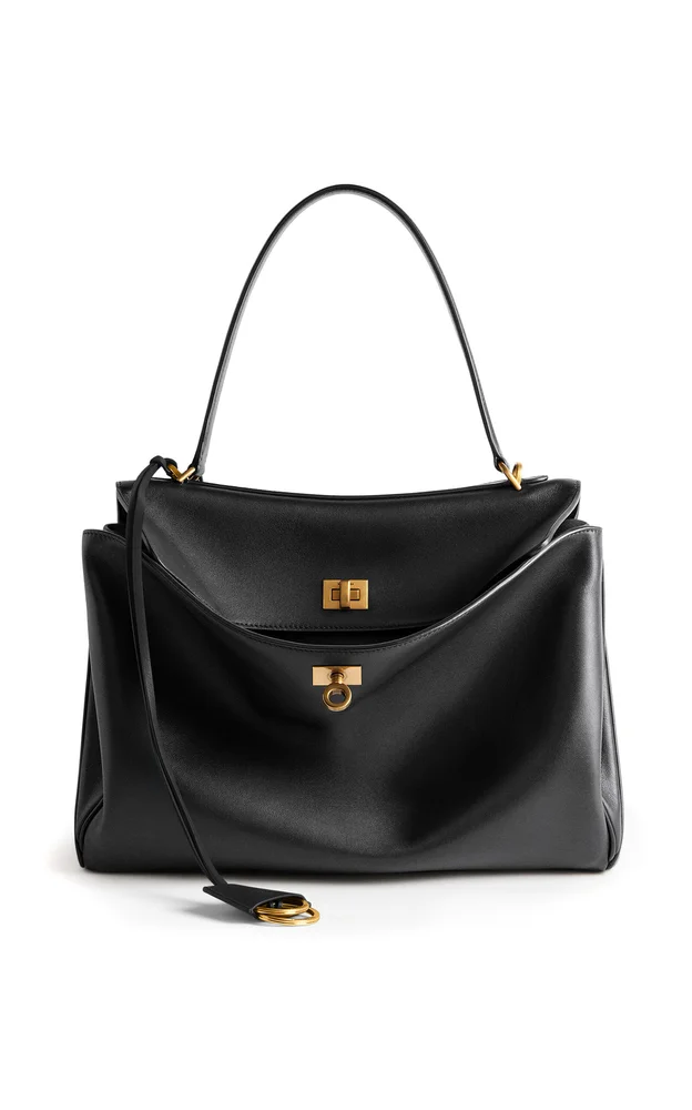 Rodeo Medium Leather Top Handle Bag