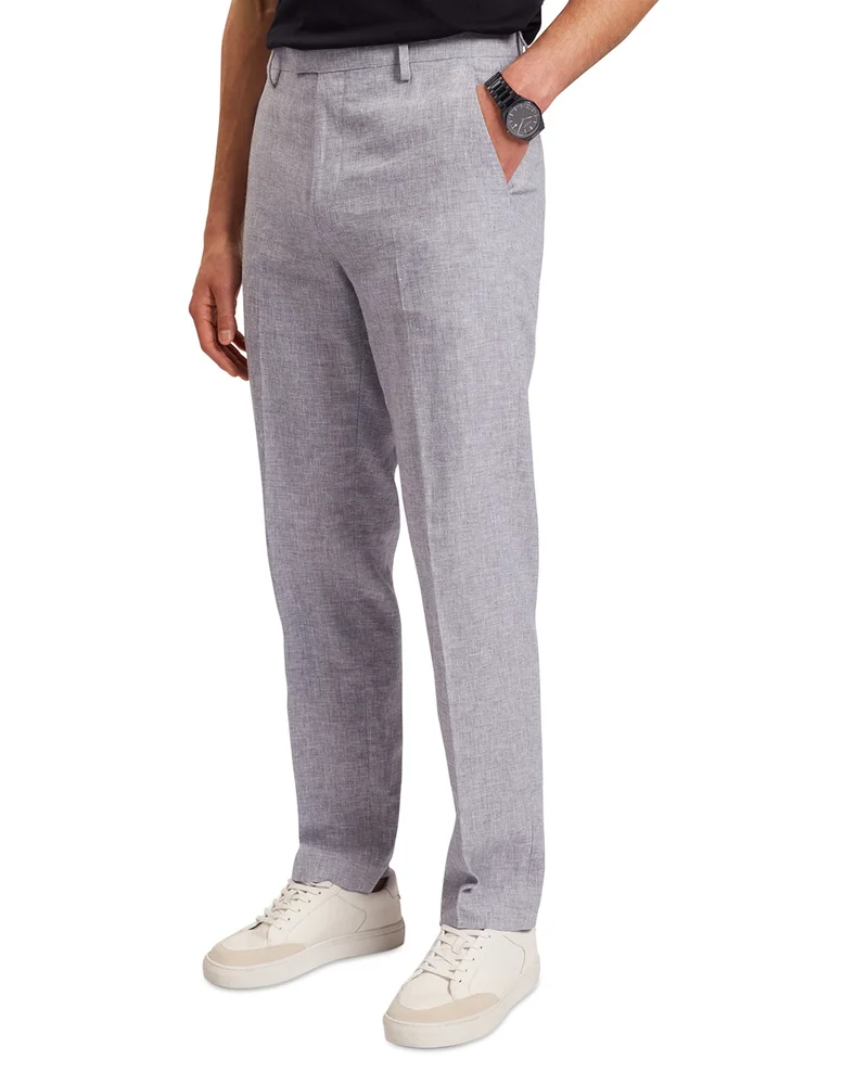 Givrant Slim Fit Linen Pants
