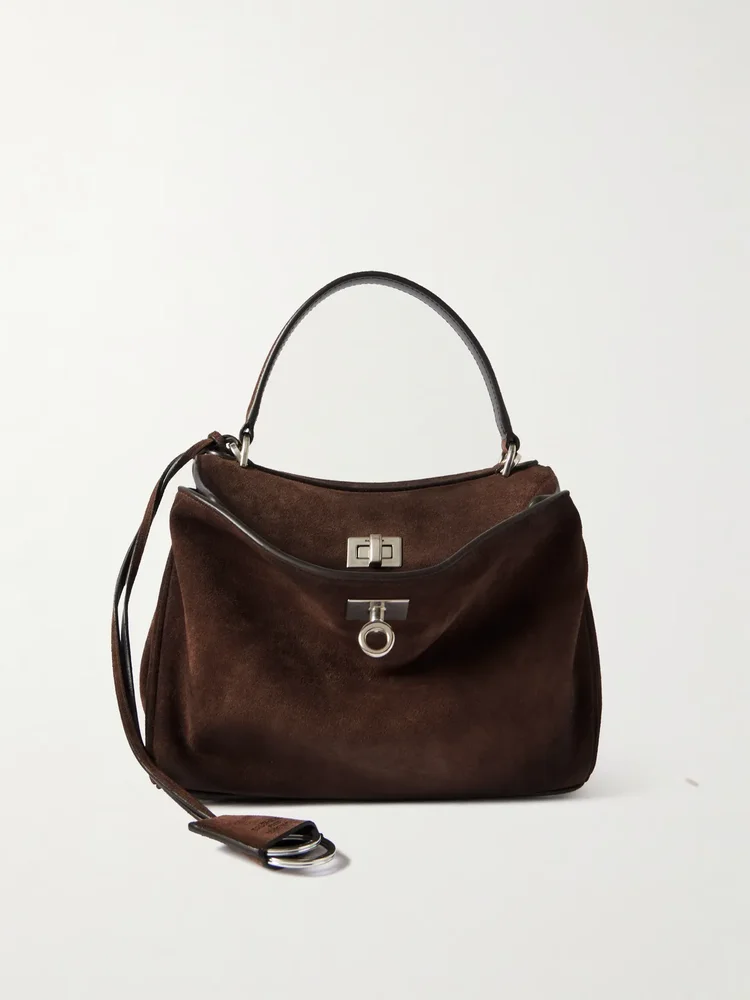 Rodeo mini suede shoulder bag