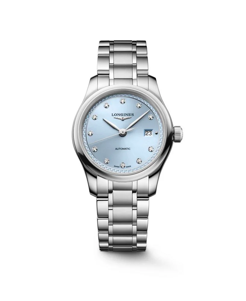 Master Collection Silver Stainless Steel Strap Watch