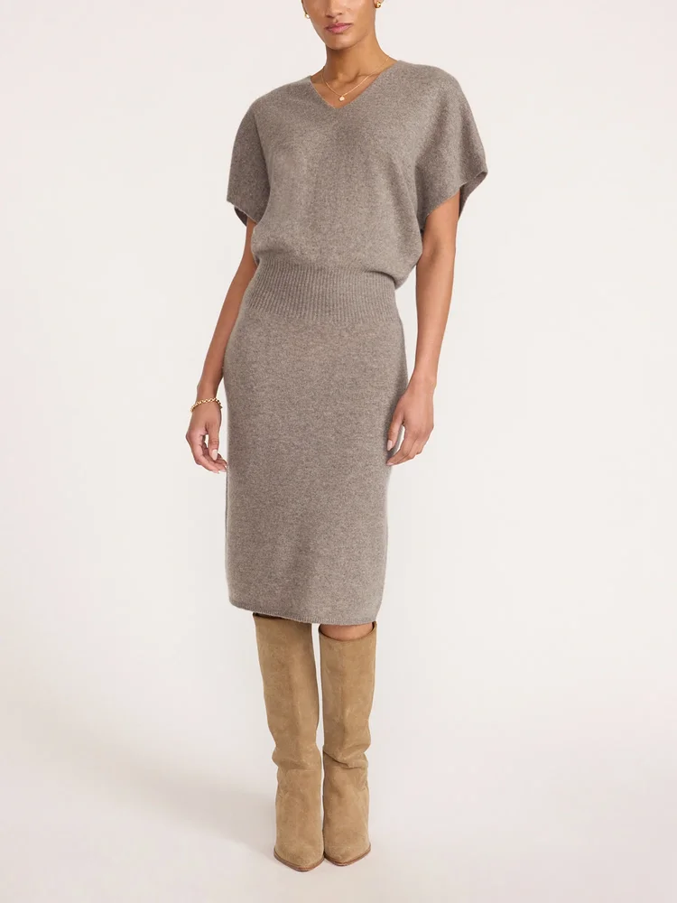 Ophi Vee Cashmere Dress