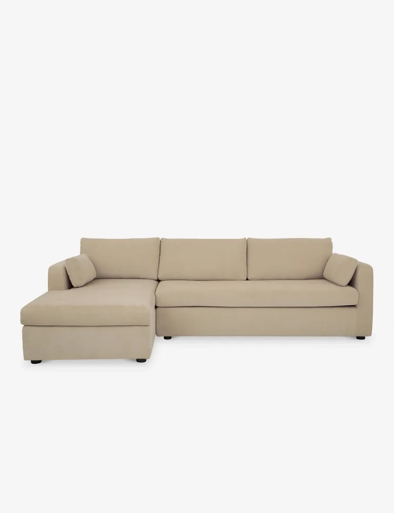 Engen Sleeper Sectional With Storage Chaise