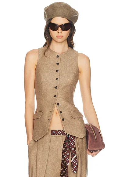 Italian Herringbone Waistcoat