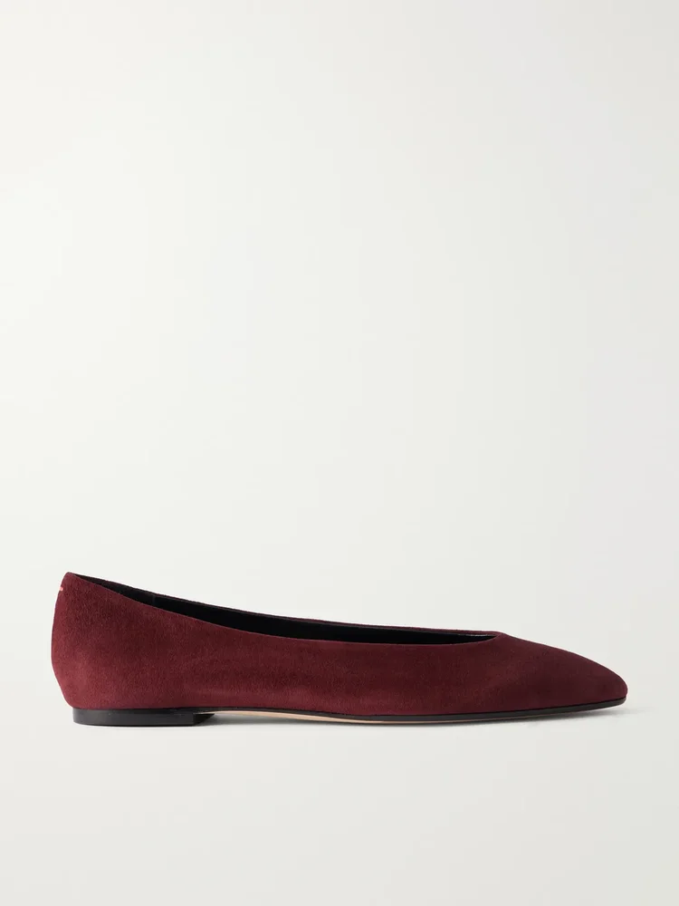 Ellie suede ballet flats