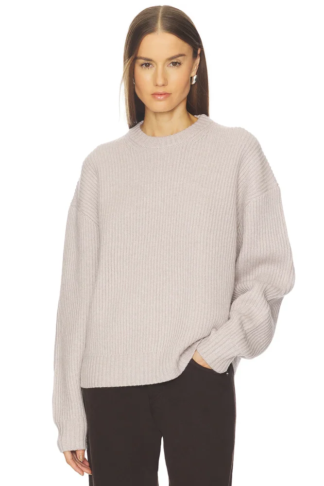 Madisyn Classic Knit Crewneck