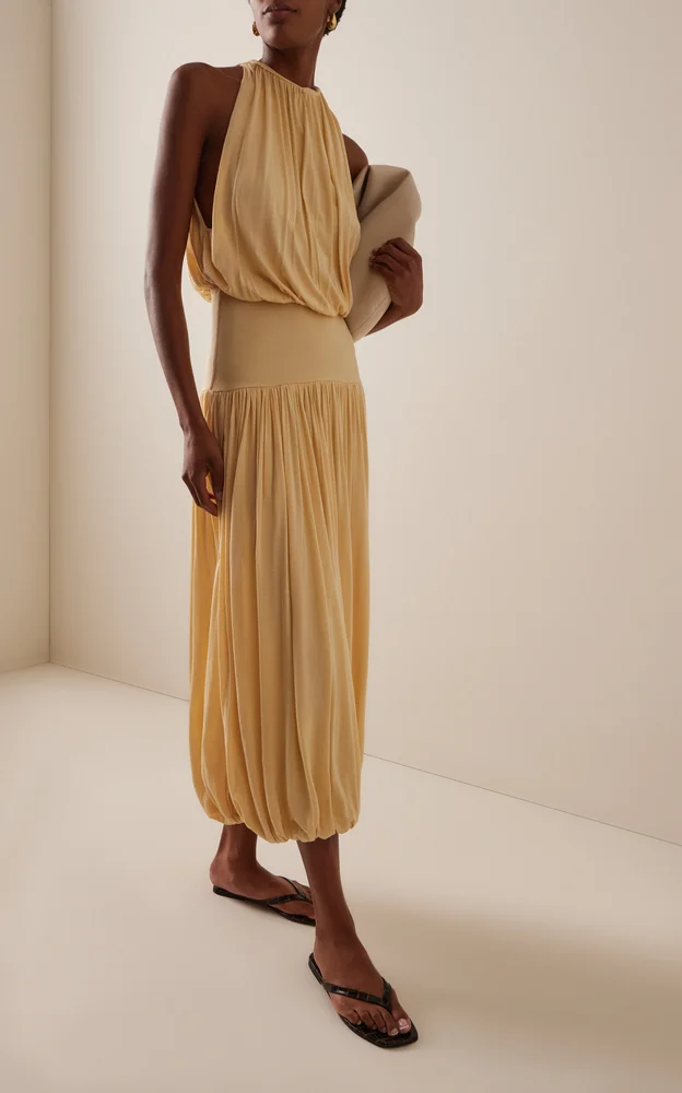 Soft Gathered Dress