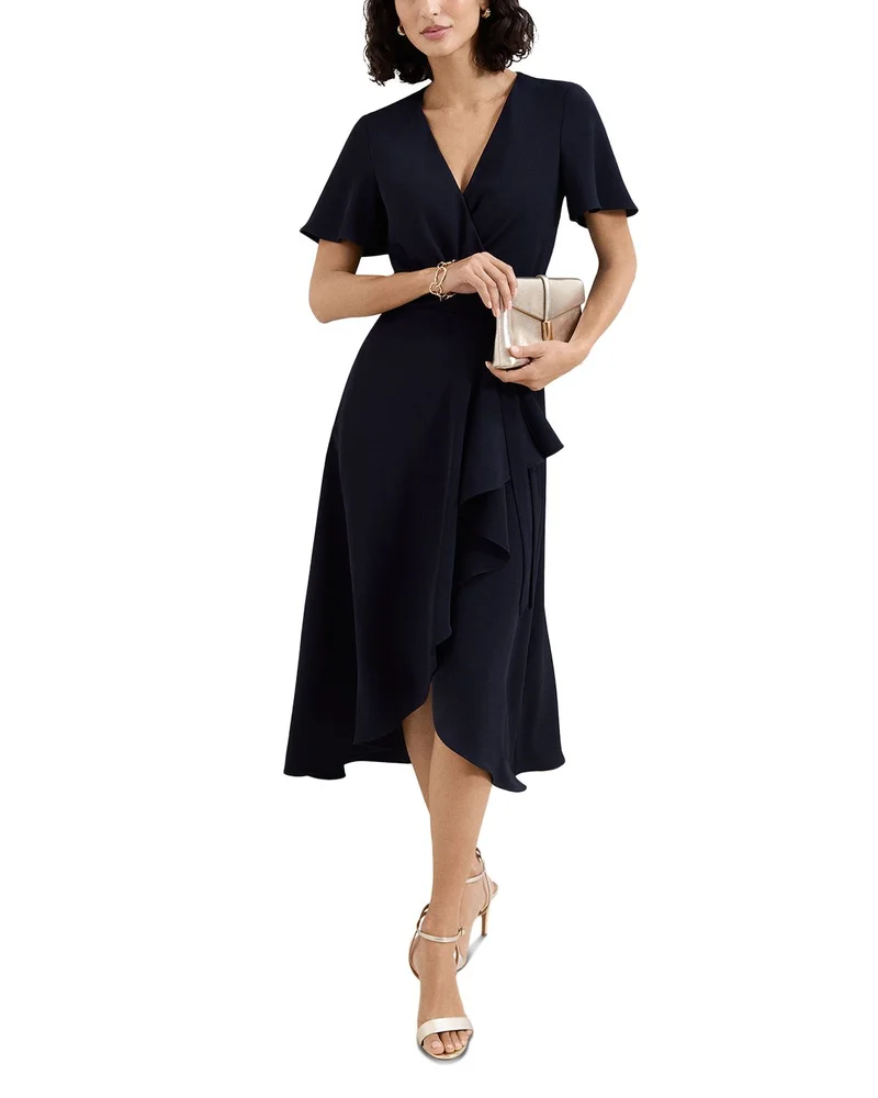 Julissa Wrap Midi Dress