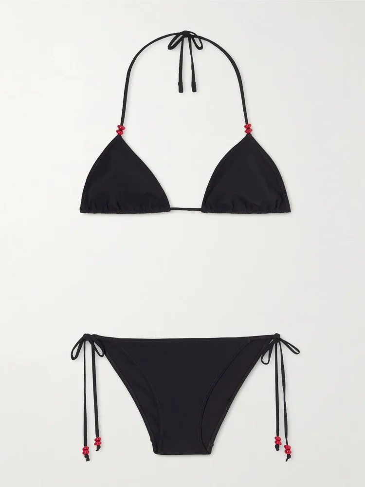 Venti embellished tringle bikini
