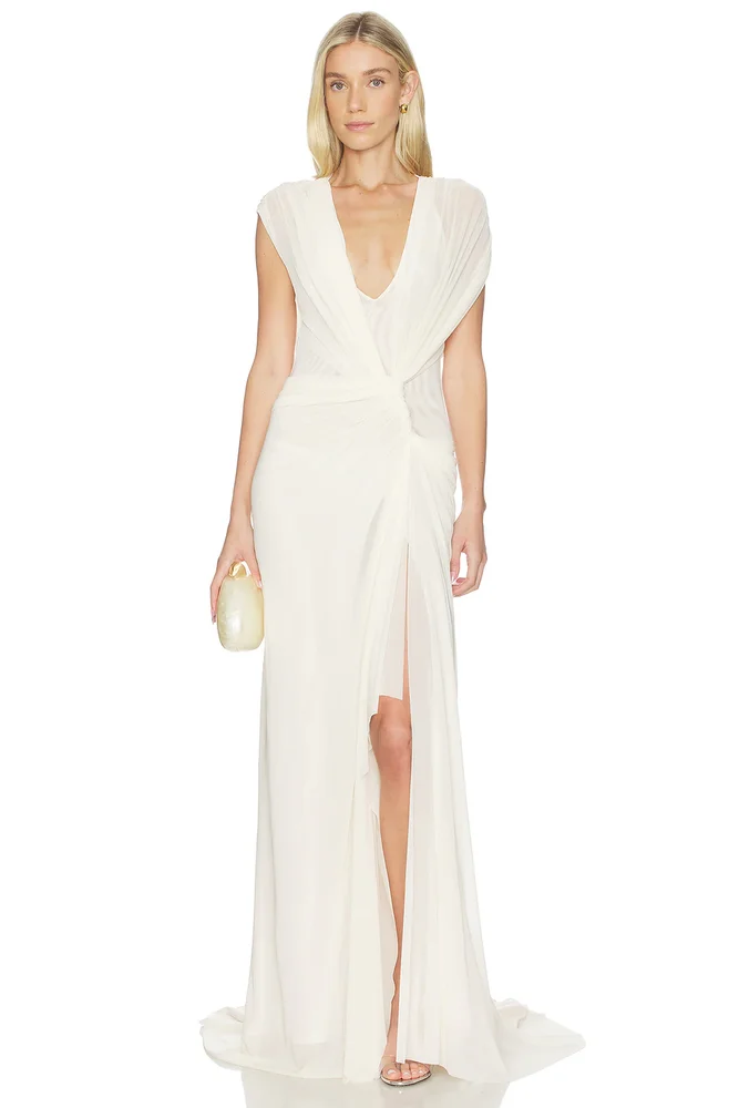 Leia Drape Gown