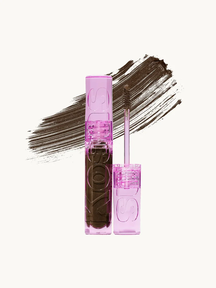 Air Brow Tinted Volumizing Treatment Gel in Dark Brown
