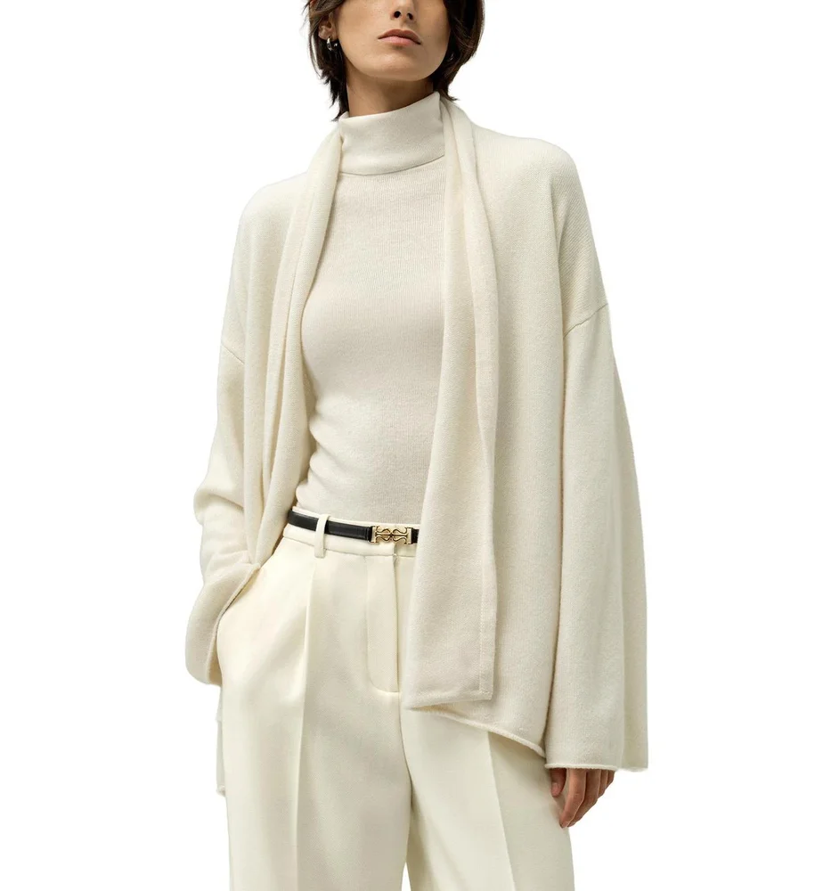 Cashmere Lounge Wrap Cardigan