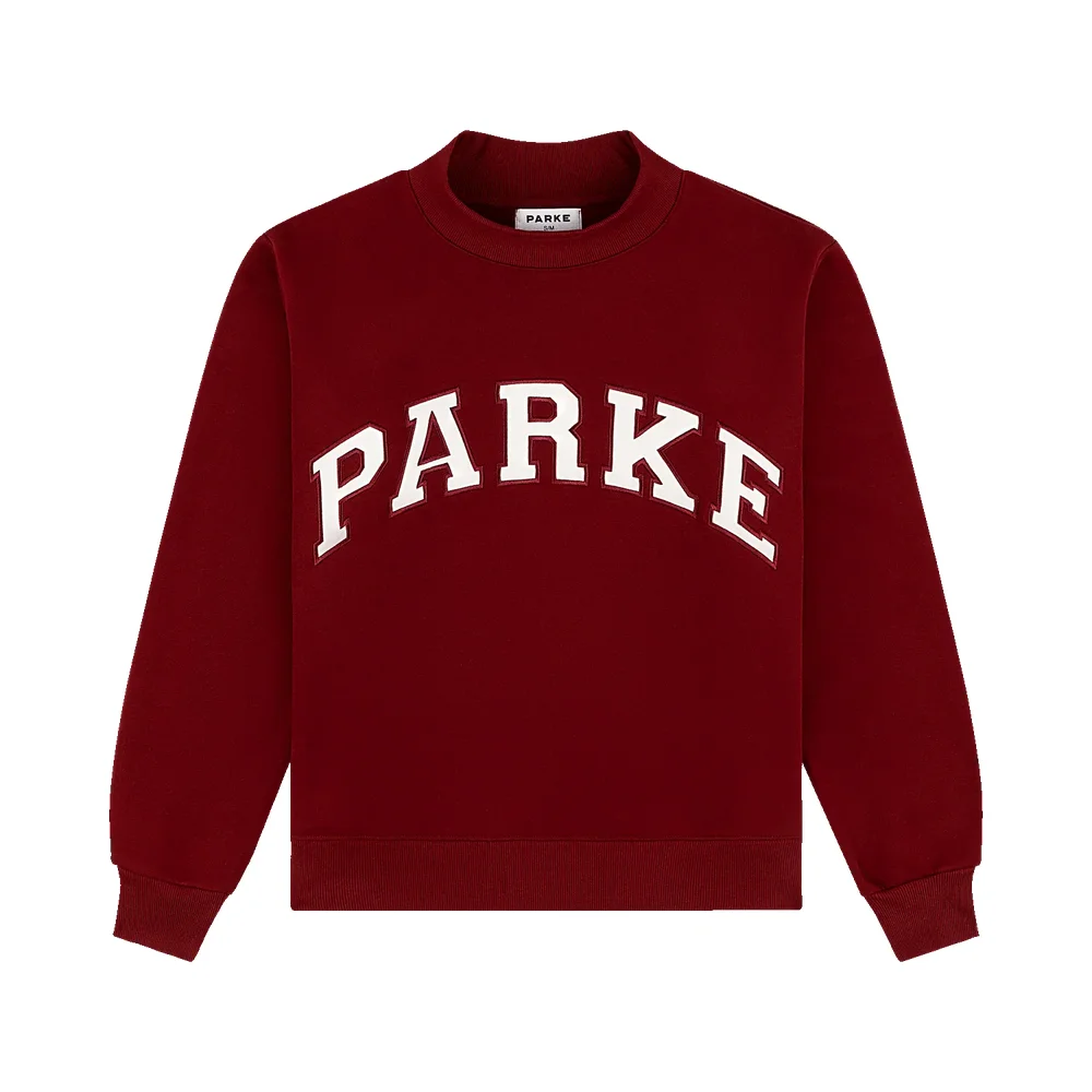 Parkeofficial Varsity Mockneck - Maroon