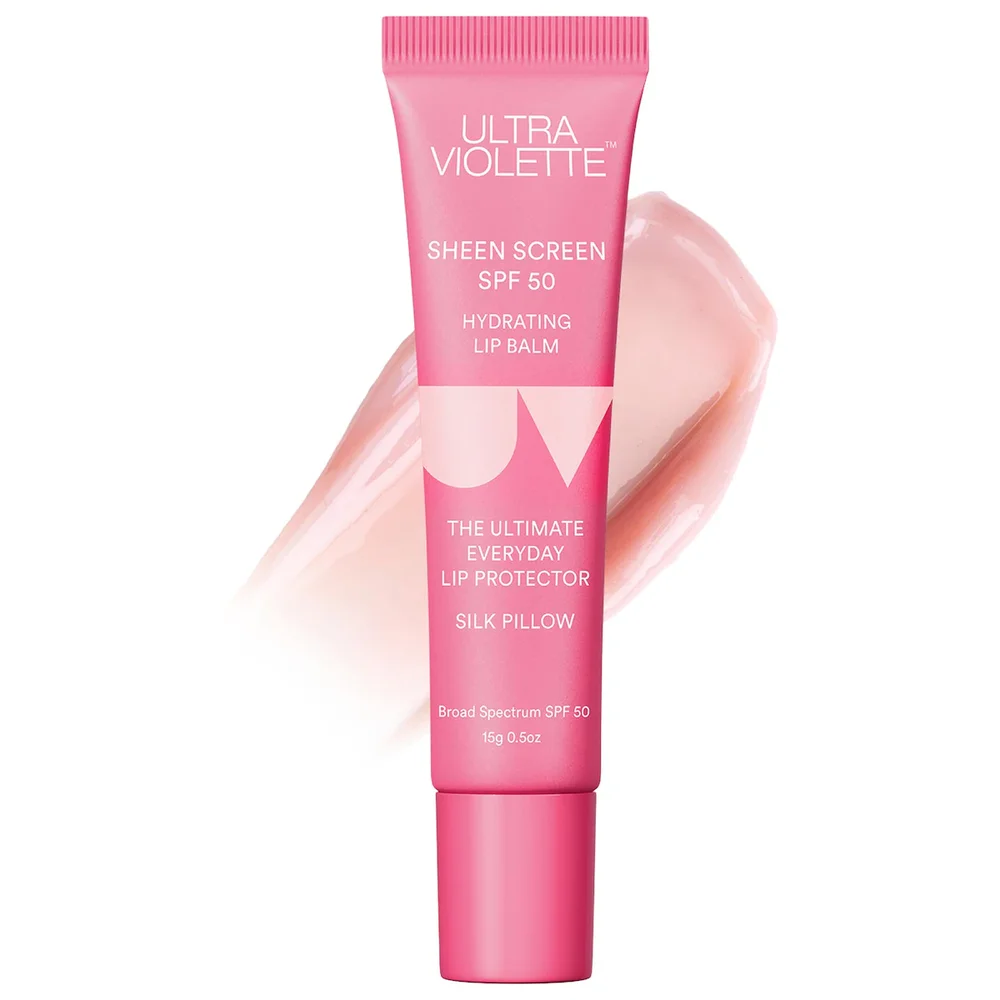 Sheen Screen SPF 50 Hydrating Sunscreen Lip Balm in Silk Pillow