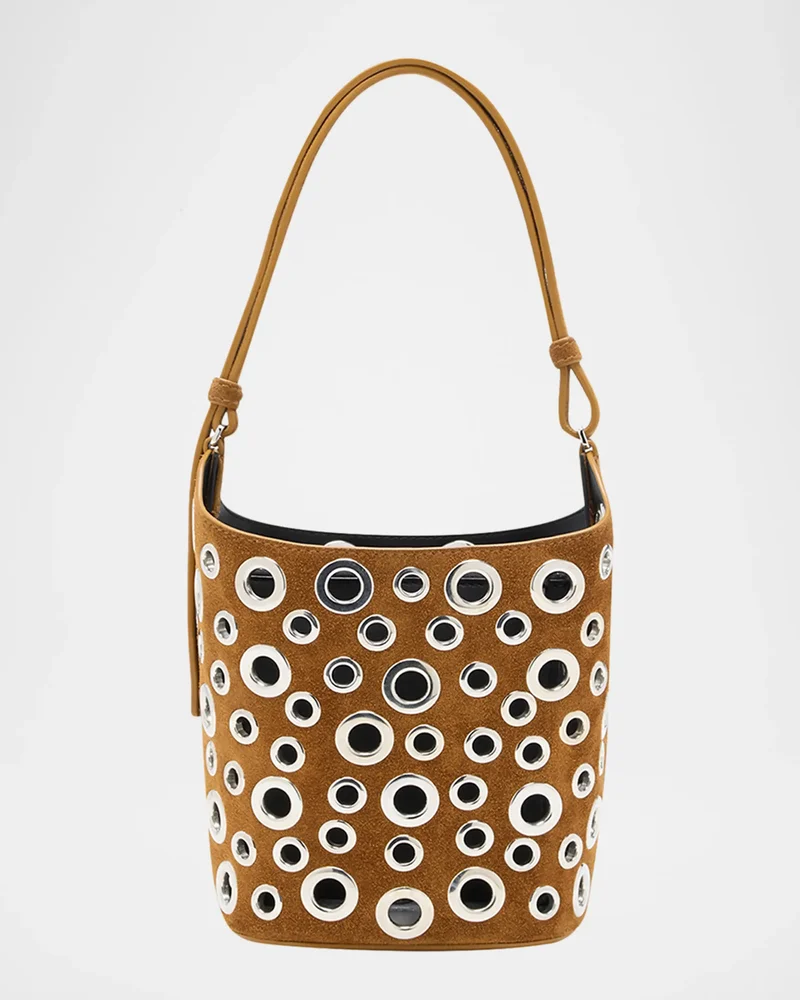 Brant Mini Suede Bucket Bag