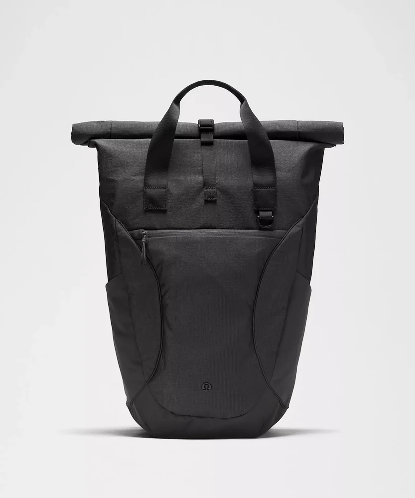 Roll-Top Backpack 22L Metallic Ripstop