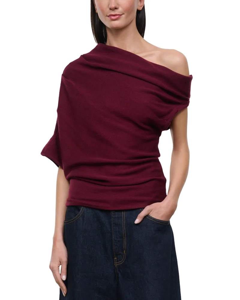 Mabel Wool Off-the-Shoulder Sweater