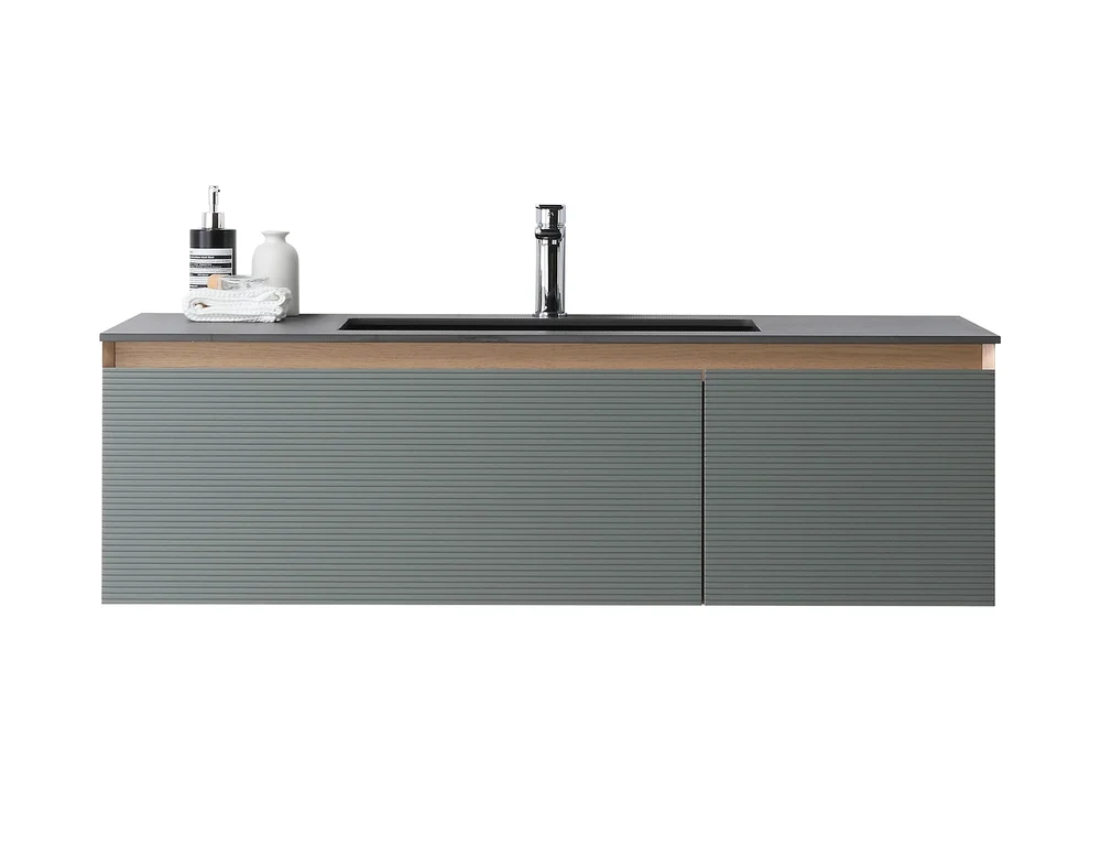 Diella 48" Wall-Mounted Single Bathroom Vanity Set