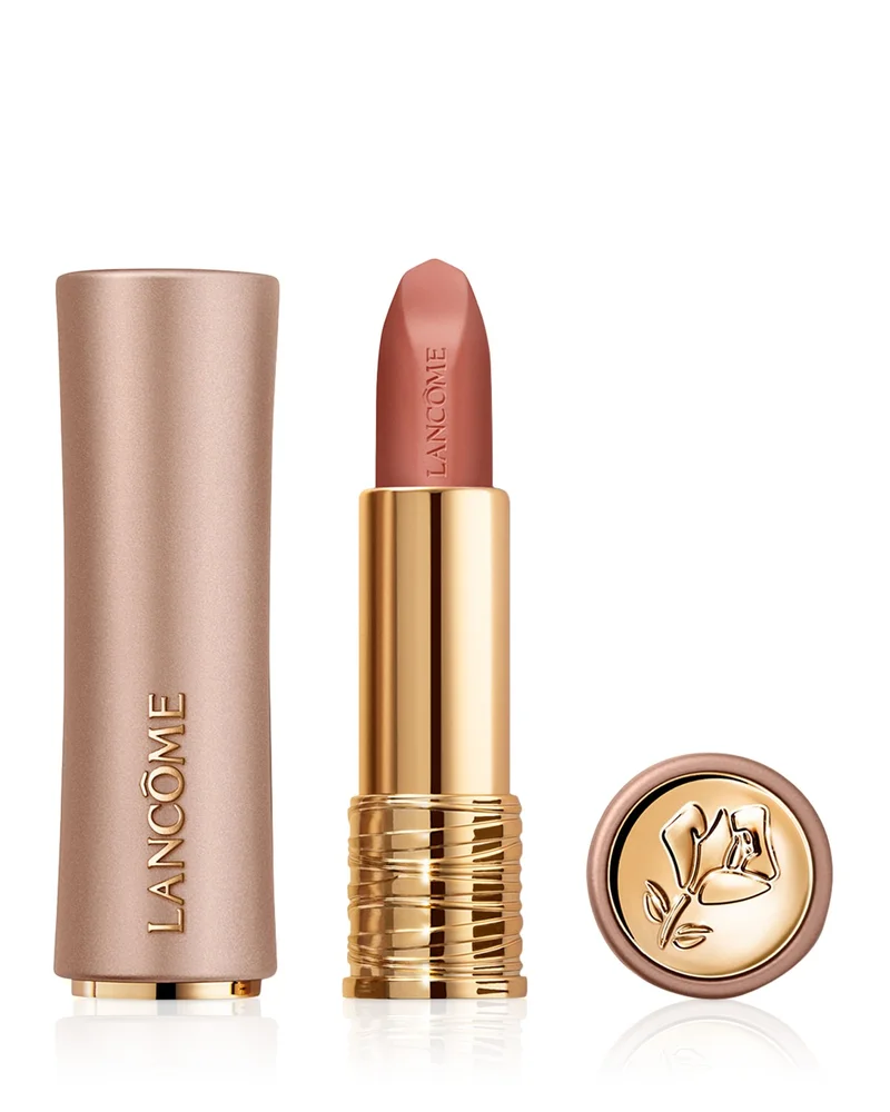 L'Absolu Rouge Intimatte Soft Matte Lipstick in 111 Behind the Nude (Neutral rosy beige)