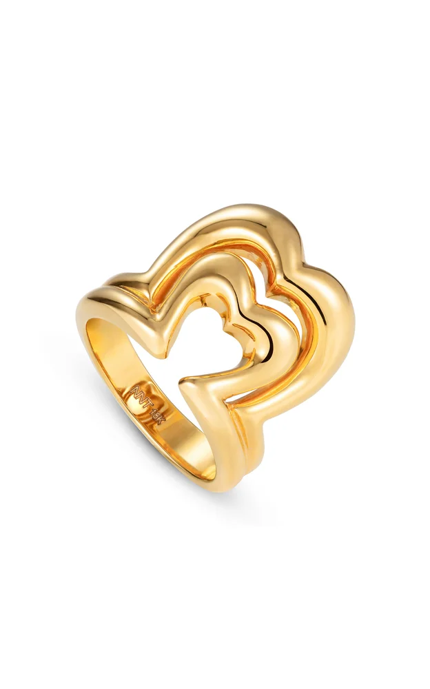 Ready 2 Burst 18K Yellow Gold Ring