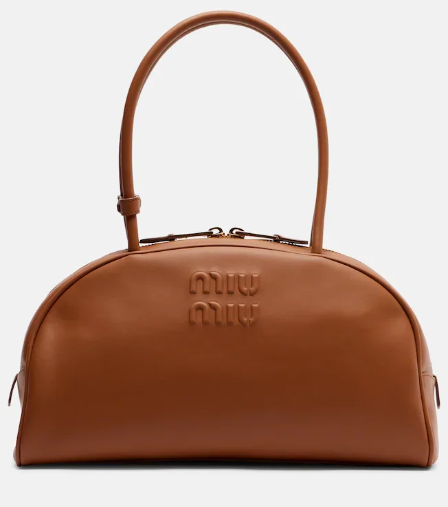 Beau Large leather shoulder bag