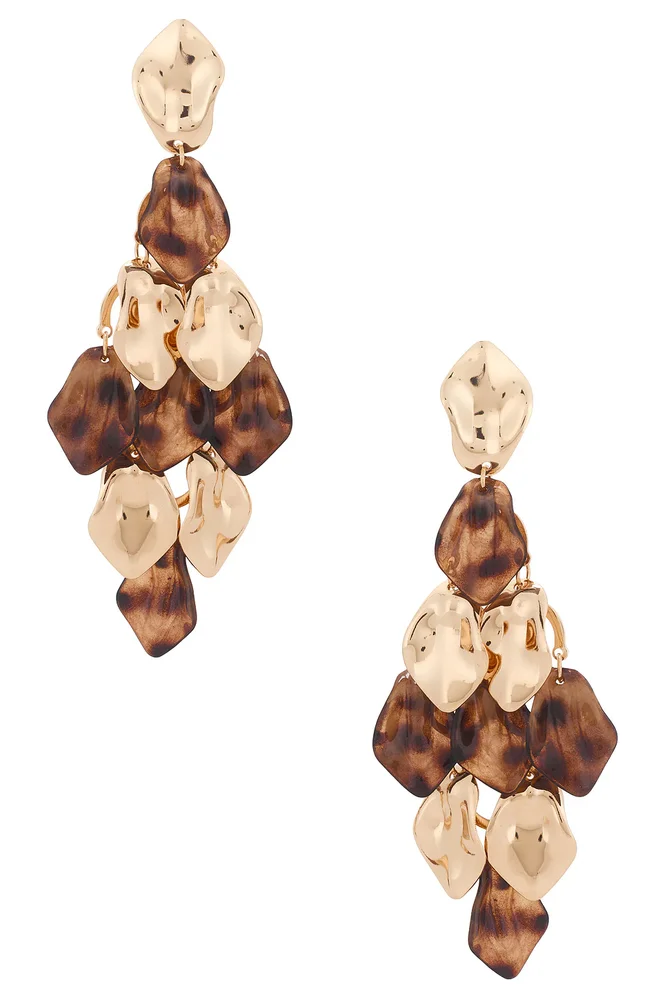 Wave Statement Stud Earings