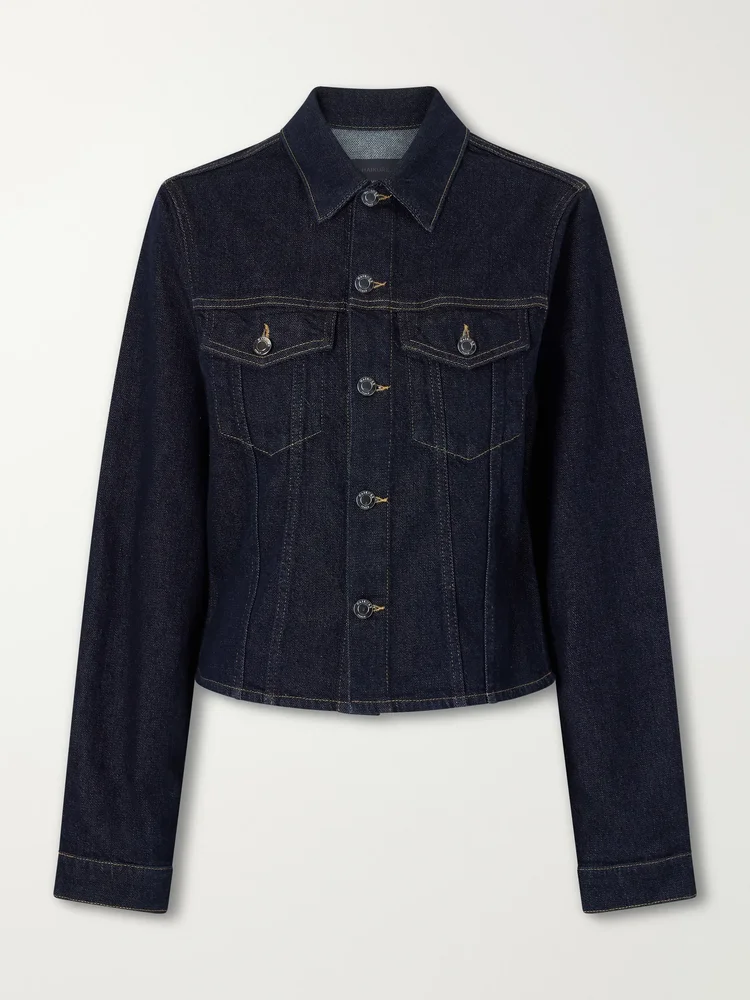 Cherry denim jacket